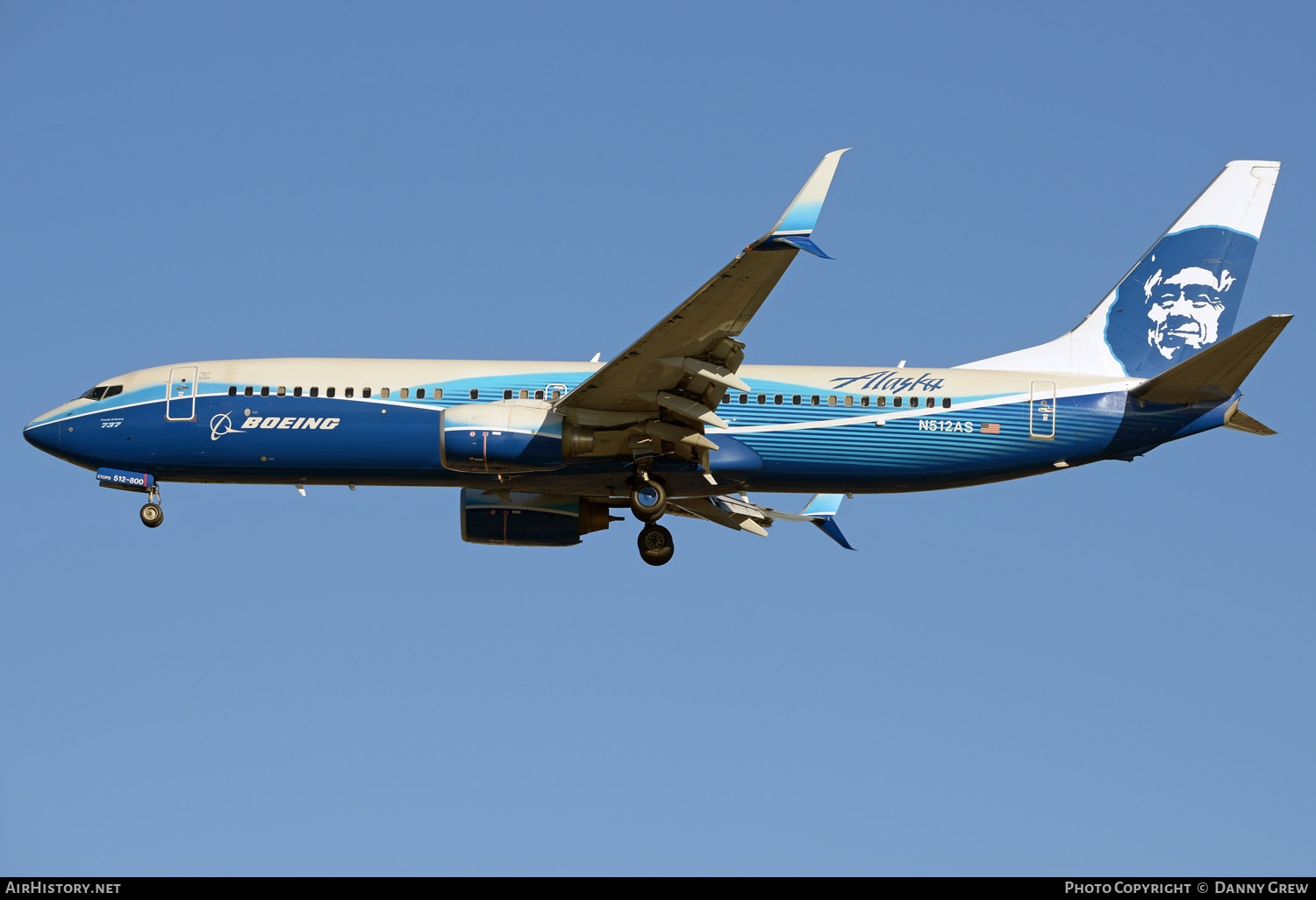 Aircraft Photo of N512AS | Boeing 737-890 | Alaska Airlines | AirHistory.net #341010