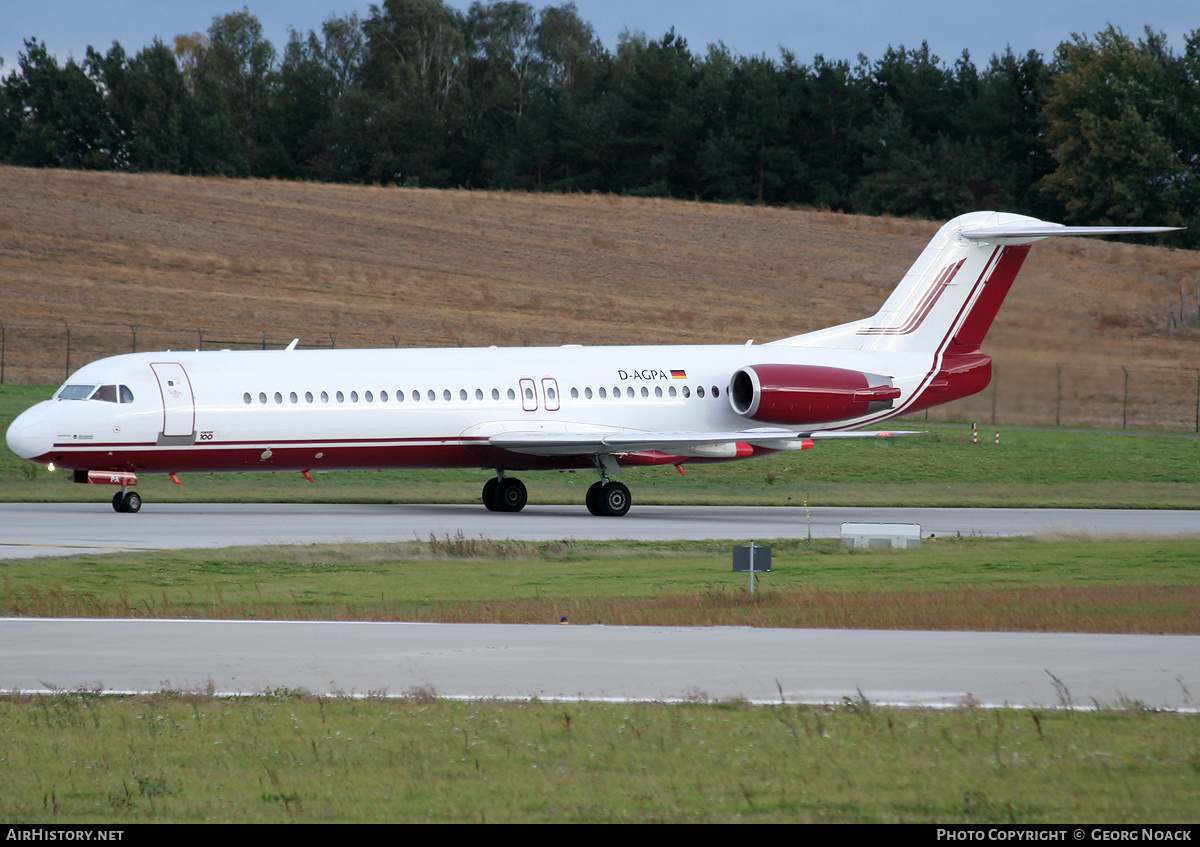 Aircraft Photo of D-AGPA | Fokker 100 (F28-0100) | Germania | AirHistory.net #341013