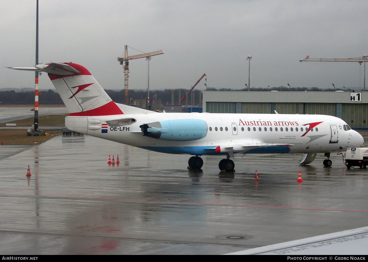 Aircraft Photo of OE-LFH | Fokker 70 (F28-0070) | Austrian Arrows | AirHistory.net #341014