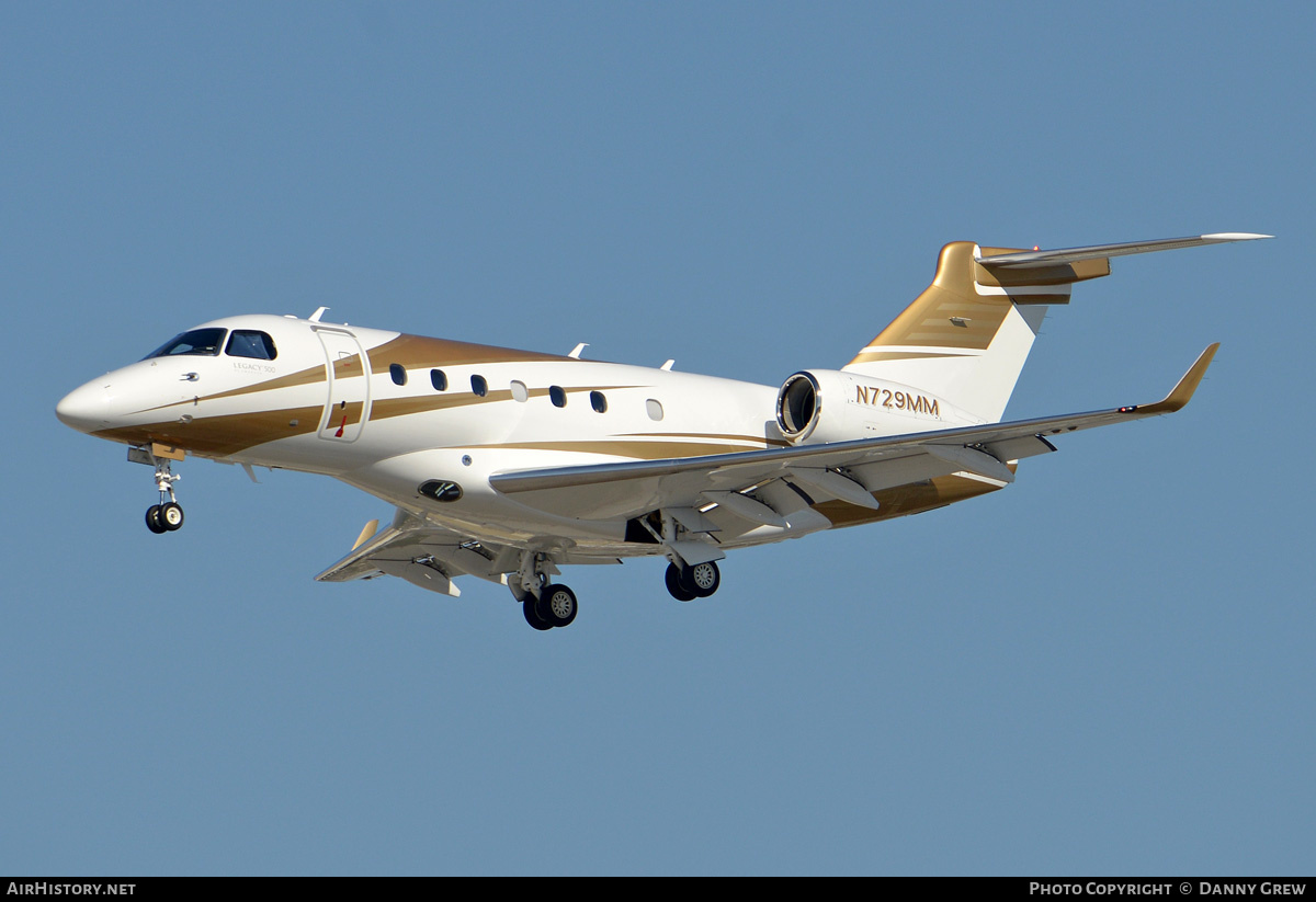 Aircraft Photo of N729MM | Embraer EMB-550 Legacy 500 | AirHistory.net #341021