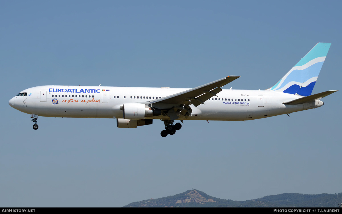 Aircraft Photo of CS-TST | Boeing 767-34P/ER | Euro Atlantic Airways | AirHistory.net #341022