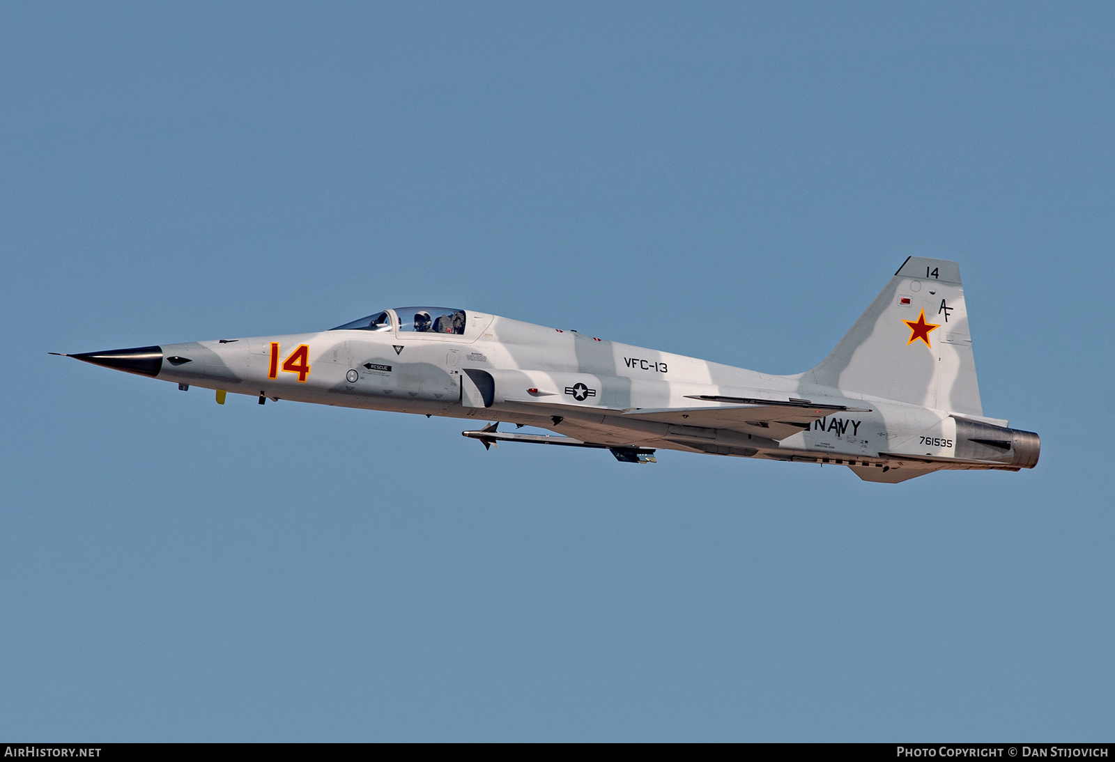 Aircraft Photo of 761535 | Northrop F-5N Tiger II | USA - Navy | AirHistory.net #341023