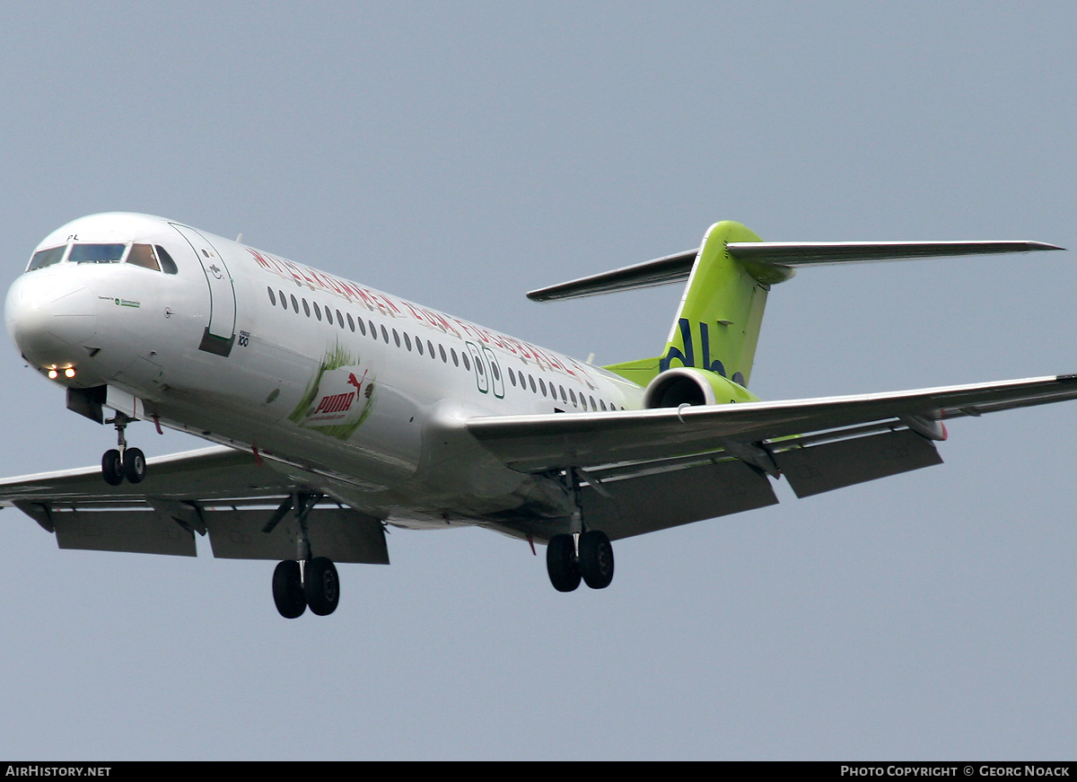 Aircraft Photo of D-AGPL | Fokker 100 (F28-0100) | DBA - Deutsche BA | AirHistory.net #341028