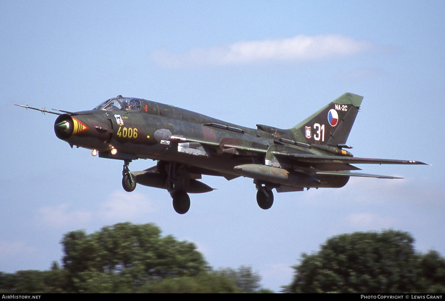 Aircraft Photo of 4006 | Sukhoi Su-22M4 | Czechia - Air Force | AirHistory.net #341065