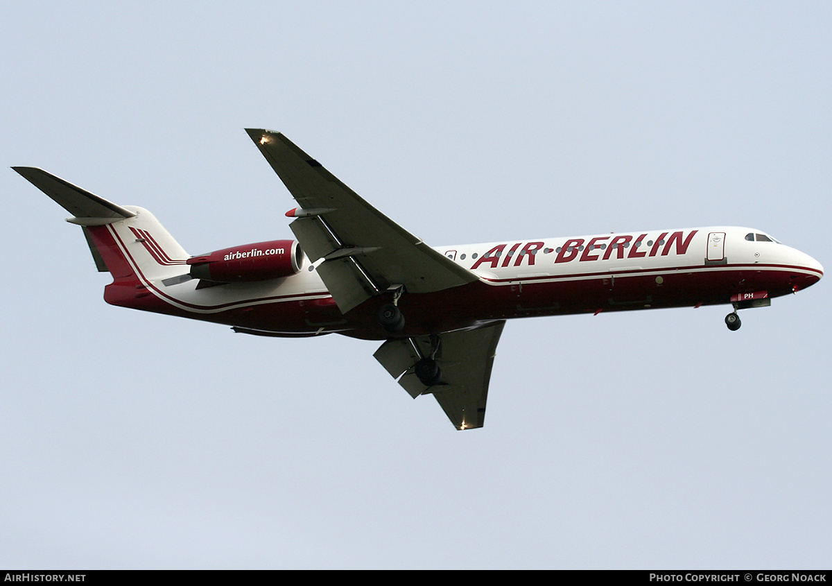 Aircraft Photo of D-AGPH | Fokker 100 (F28-0100) | Air Berlin | AirHistory.net #341075
