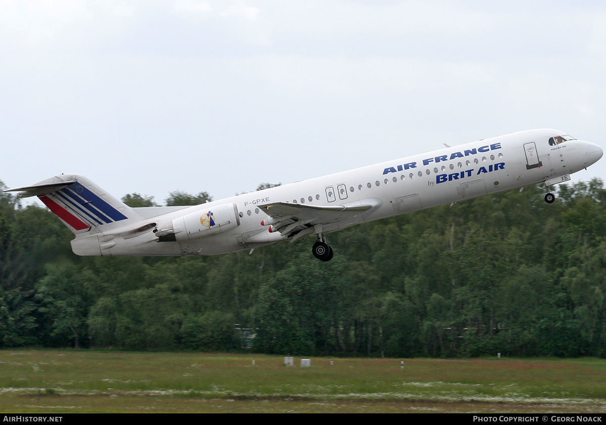 Aircraft Photo of F-GPXE | Fokker 100 (F28-0100) | Air France | AirHistory.net #341076