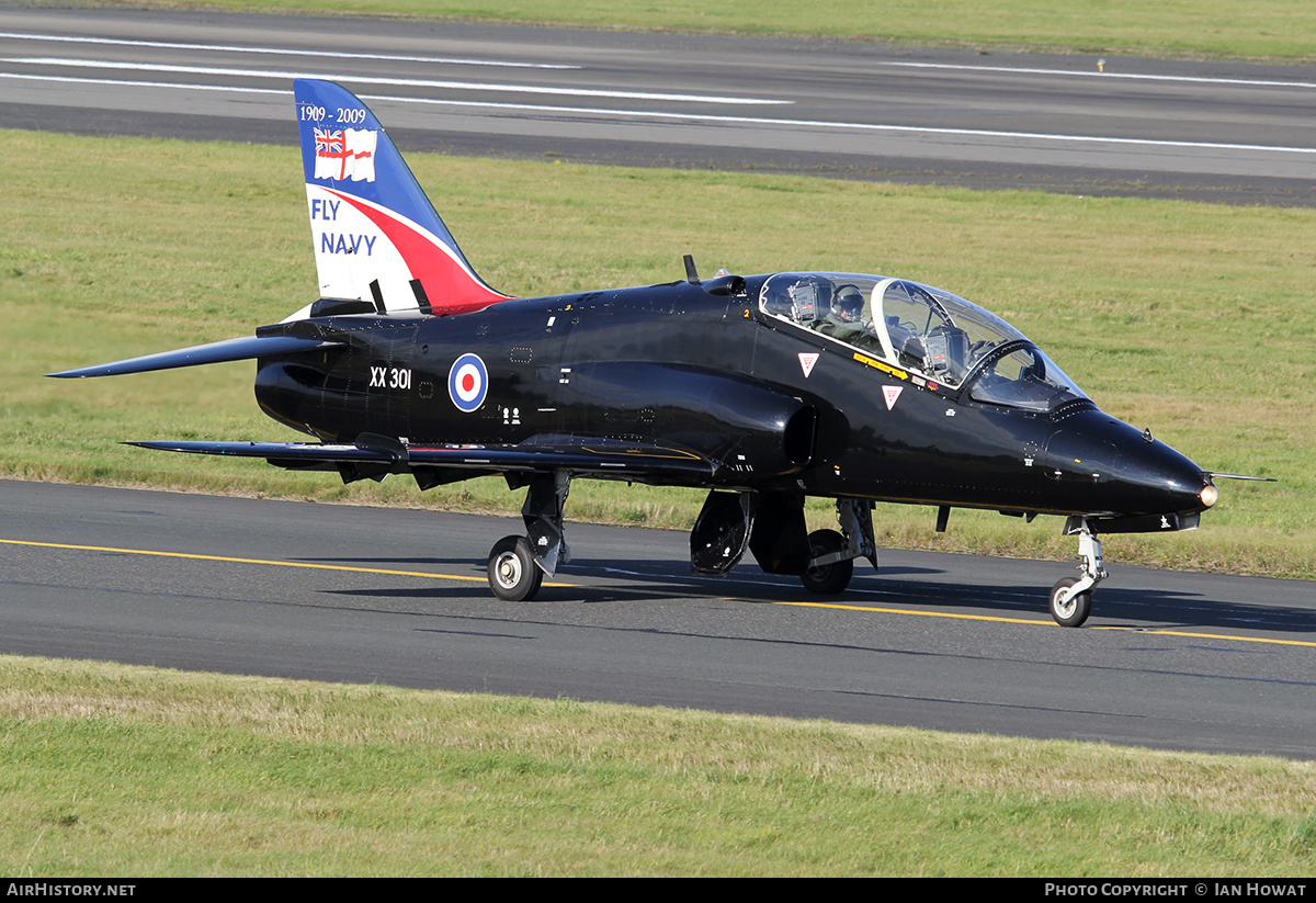 Aircraft Photo of XX301 | British Aerospace Hawk T1A | UK - Navy | AirHistory.net #341084