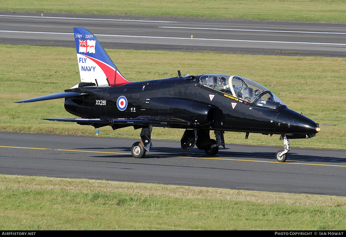 Aircraft Photo of XX281 | British Aerospace Hawk T.1A | UK - Navy | AirHistory.net #341085