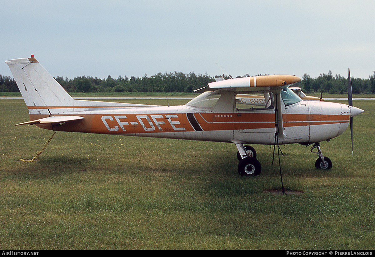 Aircraft Photo of CF-DFE | Cessna 150L | AirHistory.net #341089