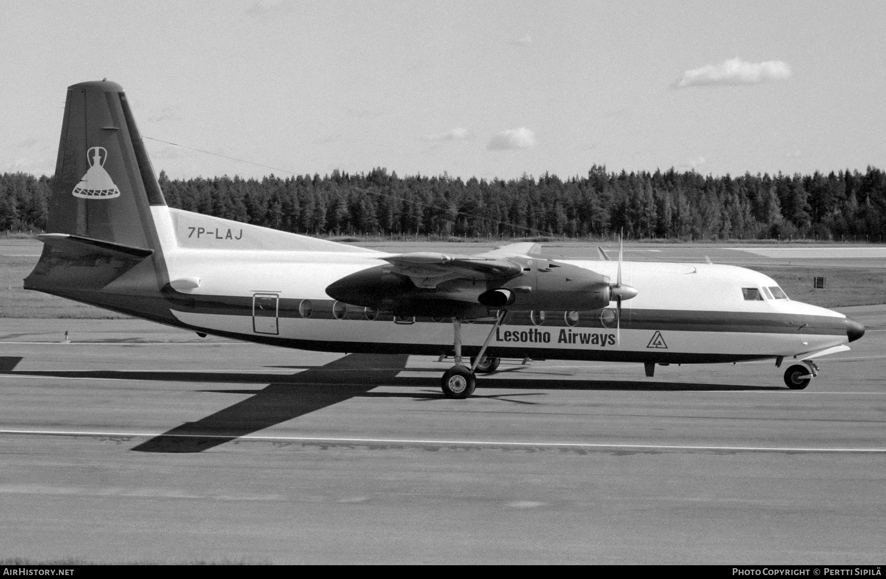 Aircraft Photo of 7P-LAJ | Fokker F27-600 Friendship | Lesotho Airways | AirHistory.net #341092