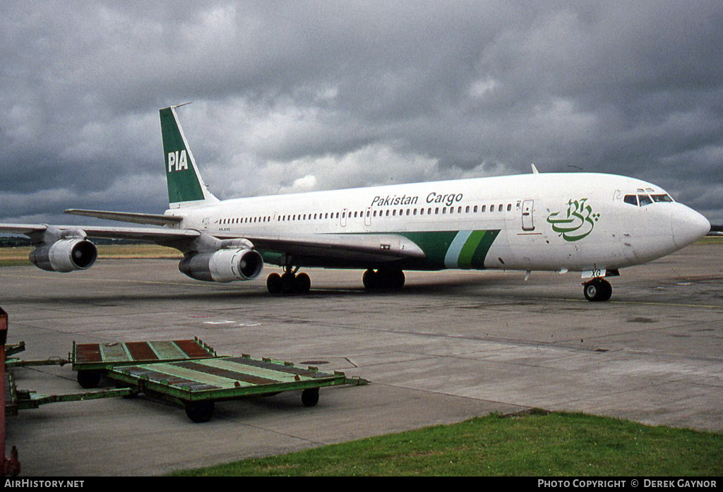 Aircraft Photo of AP-AXG | Boeing 707-340C | Pakistan International Airlines Cargo - PIA | AirHistory.net #341131