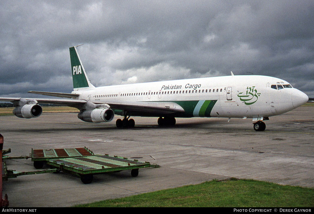 Aircraft Photo of AP-AXG | Boeing 707-340C | Pakistan International Airlines Cargo - PIA | AirHistory.net #341131