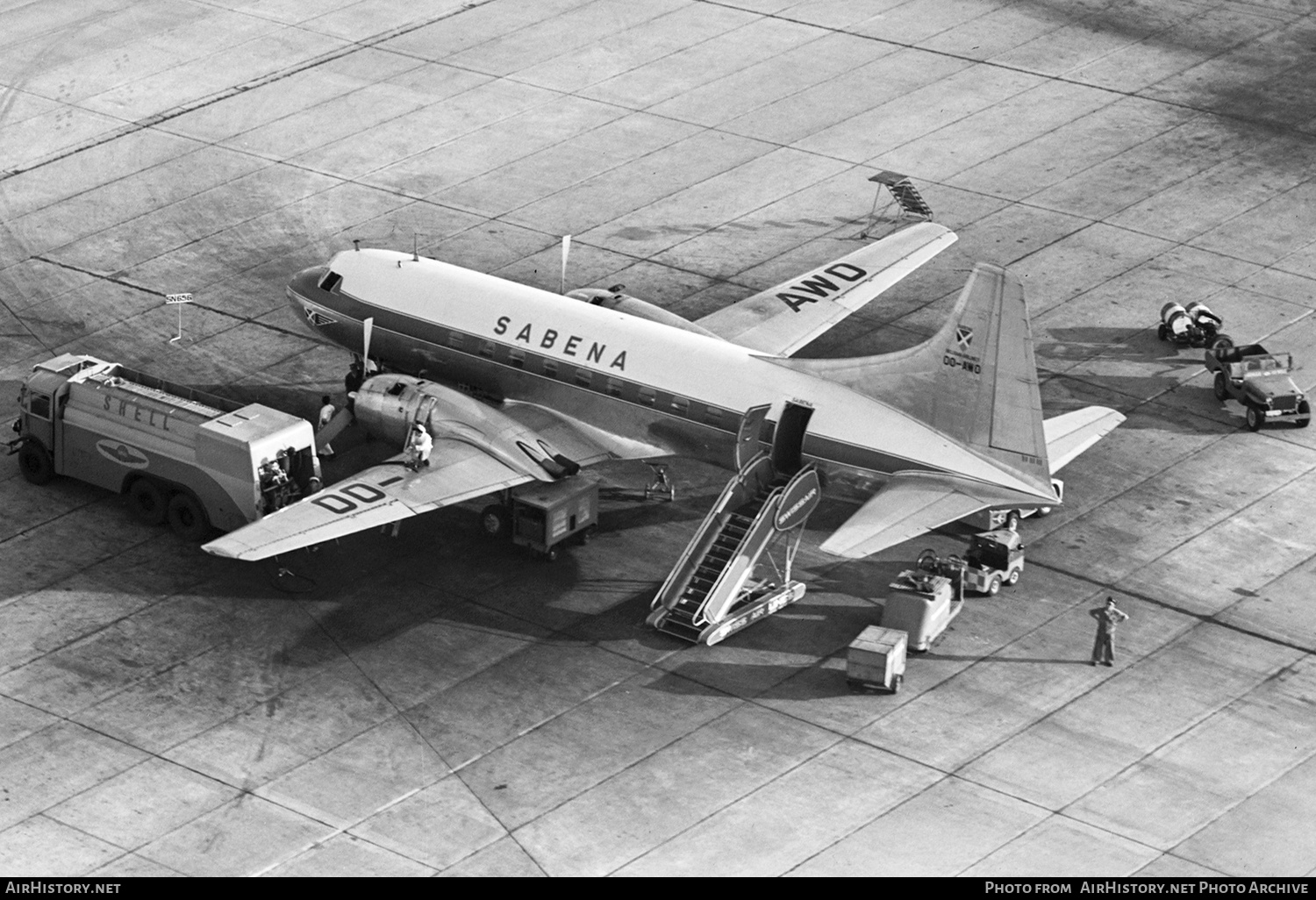 Aircraft Photo of OO-AWO | Convair 240-12 | Sabena | AirHistory.net #341132