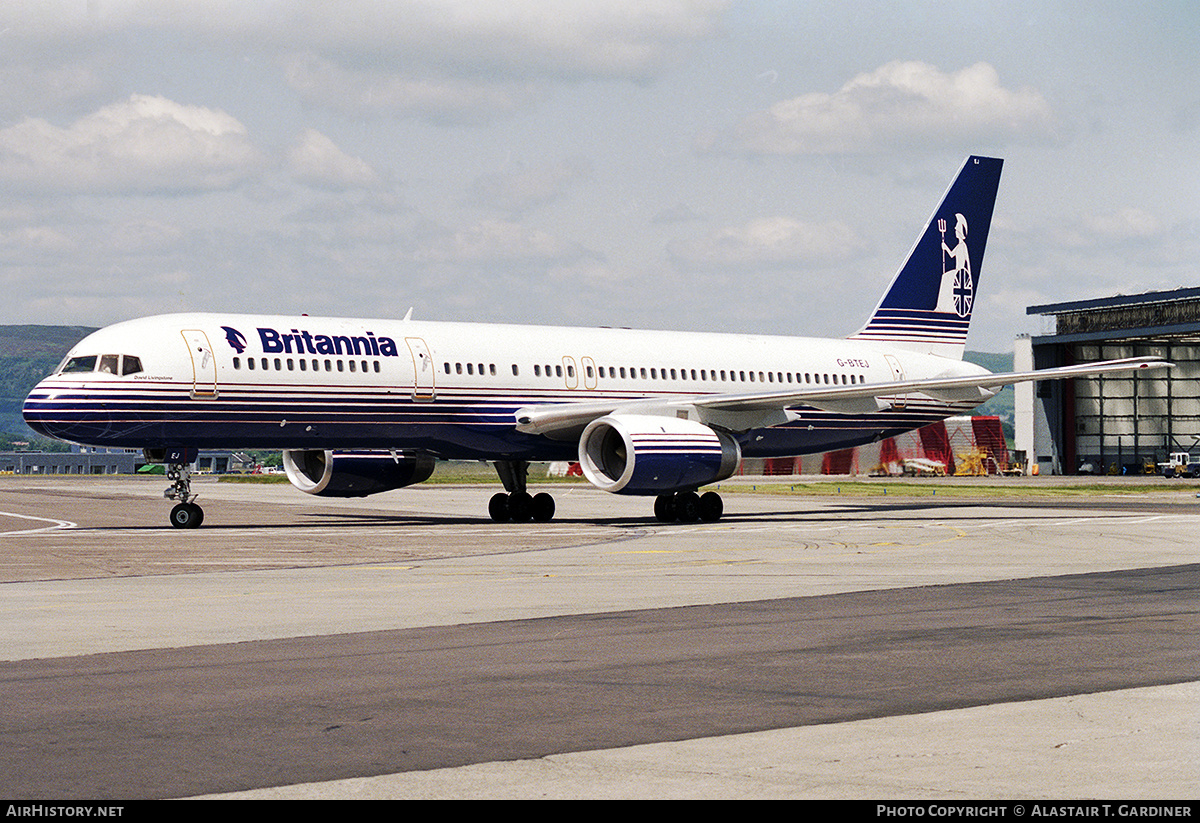 Aircraft Photo of G-BTEJ | Boeing 757-208 | Britannia Airways | AirHistory.net #341135