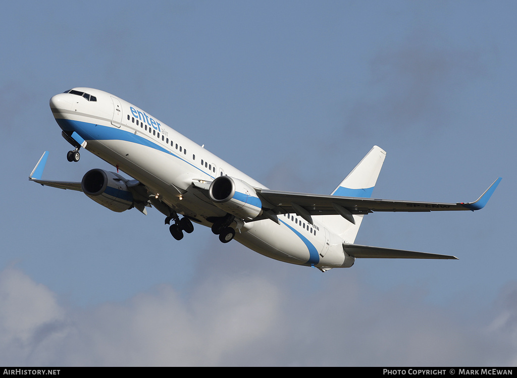 Aircraft Photo of SP-ENW | Boeing 737-86J | Enter Air | AirHistory.net #341145