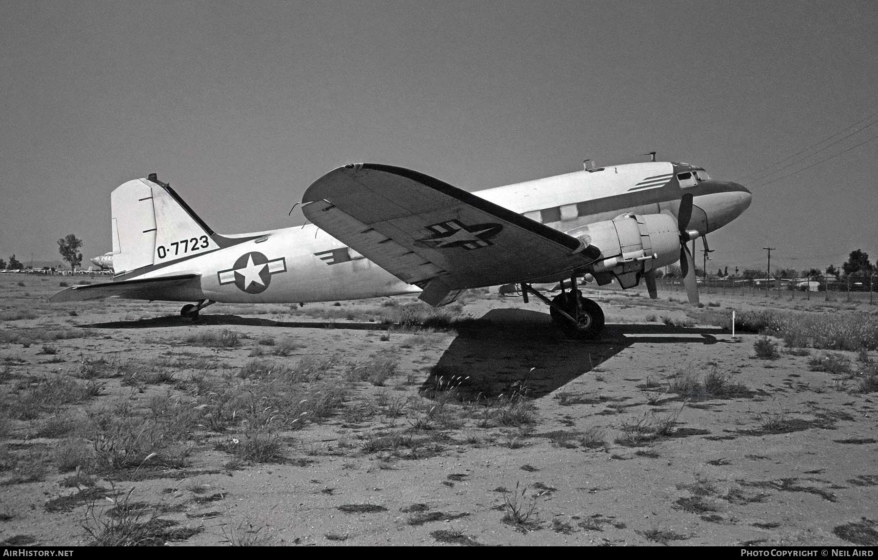 Aircraft Photo of 41-7723 / 0-7723 | Douglas C-47 Skytrain | USA - Air Force | AirHistory.net #341160