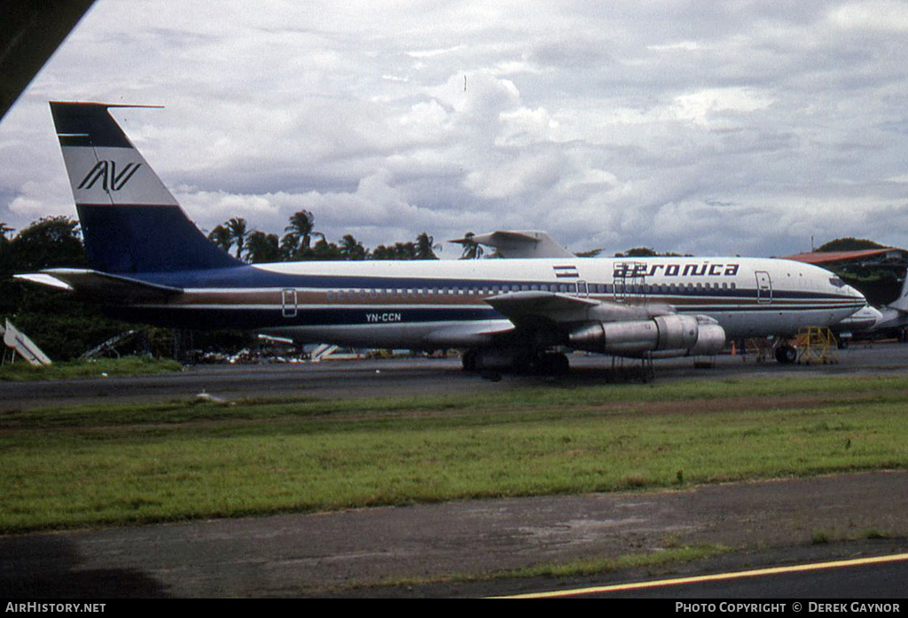 Aircraft Photo of YN-CCN | Boeing 707-123B | Aeronica | AirHistory.net #341187