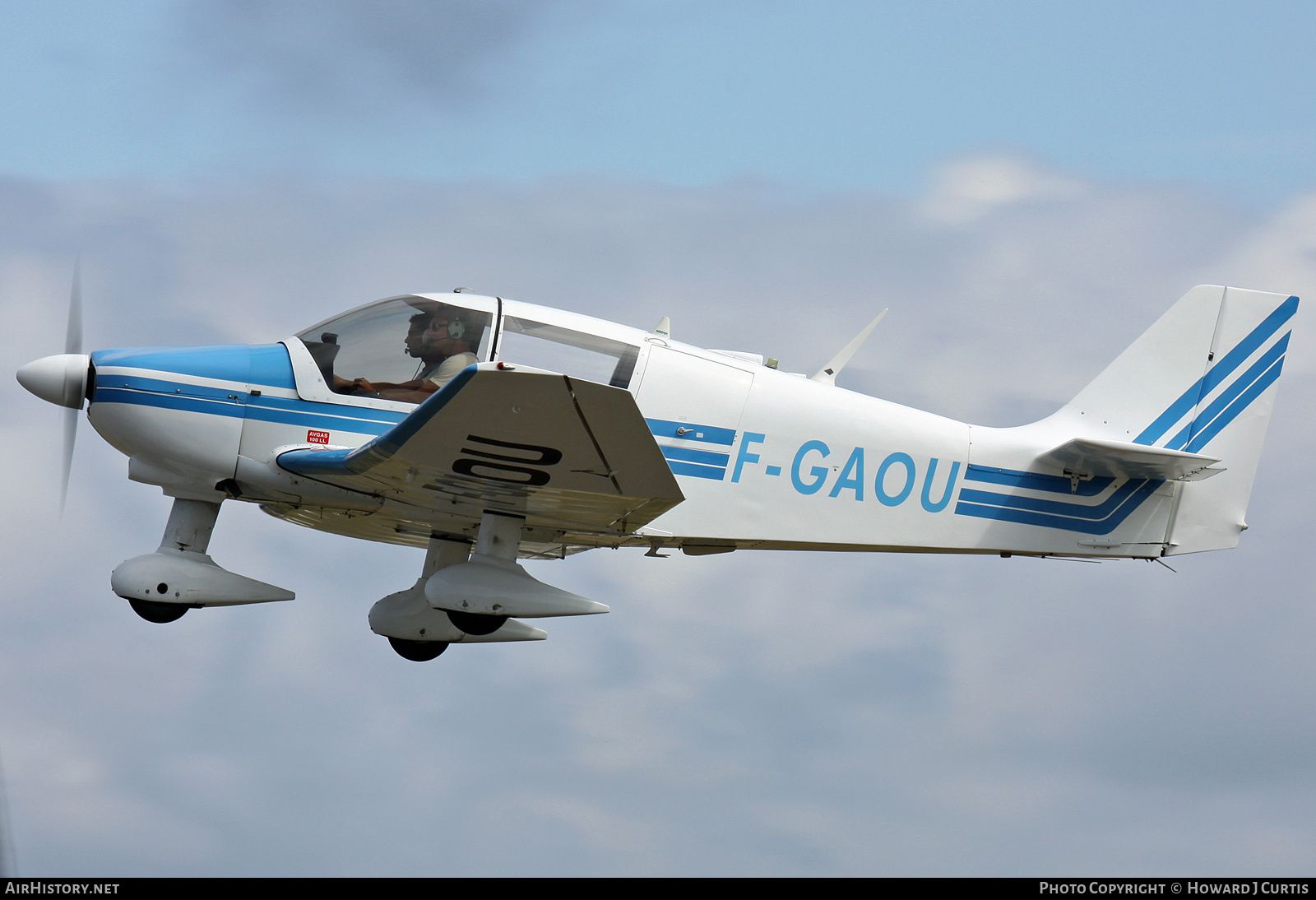 Aircraft Photo of F-GAOU | Robin DR-400-180 Regent | AirHistory.net #341197