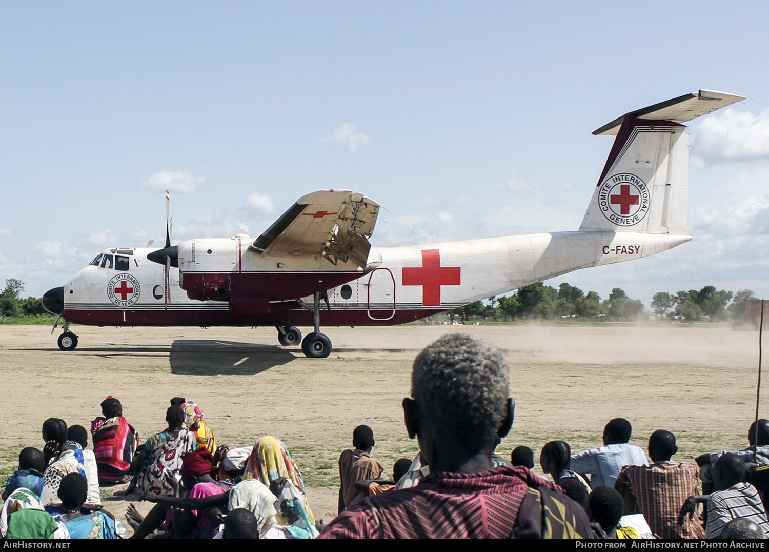 Aircraft Photo of C-FASY | De Havilland Canada DHC-5A Buffalo | ICRC - International Committee of the Red Cross | AirHistory.net #341205