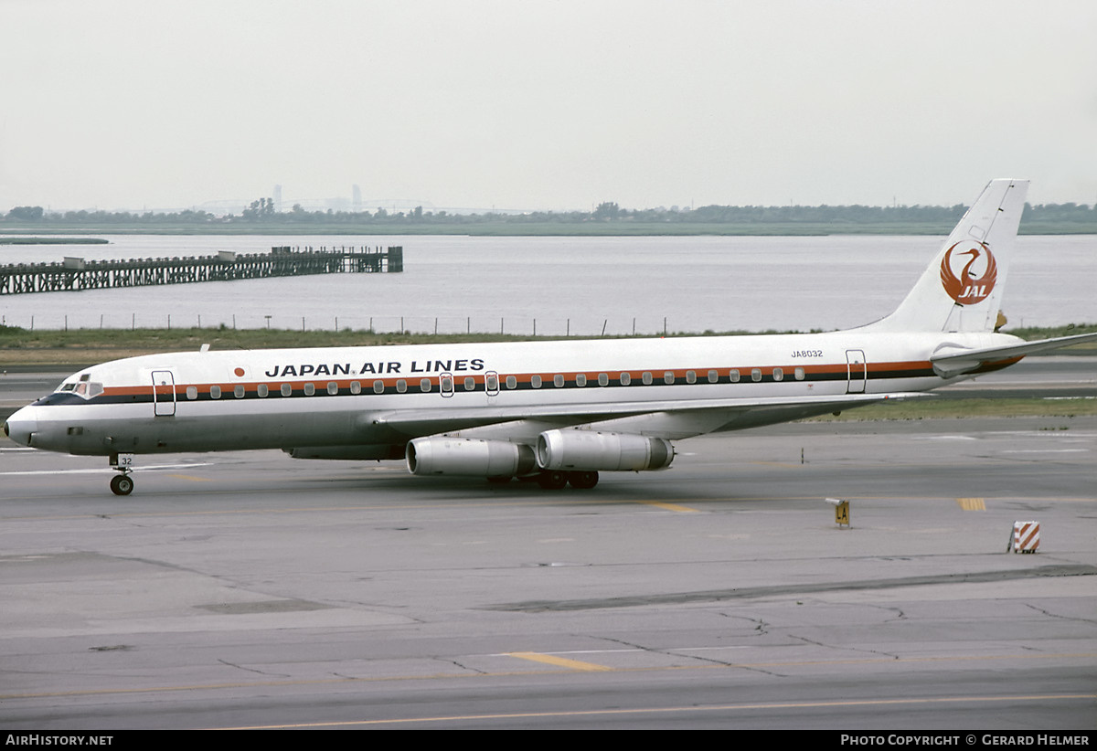 Aircraft Photo of JA8032 | McDonnell Douglas DC-8-62 | Japan Air Lines - JAL | AirHistory.net #341208