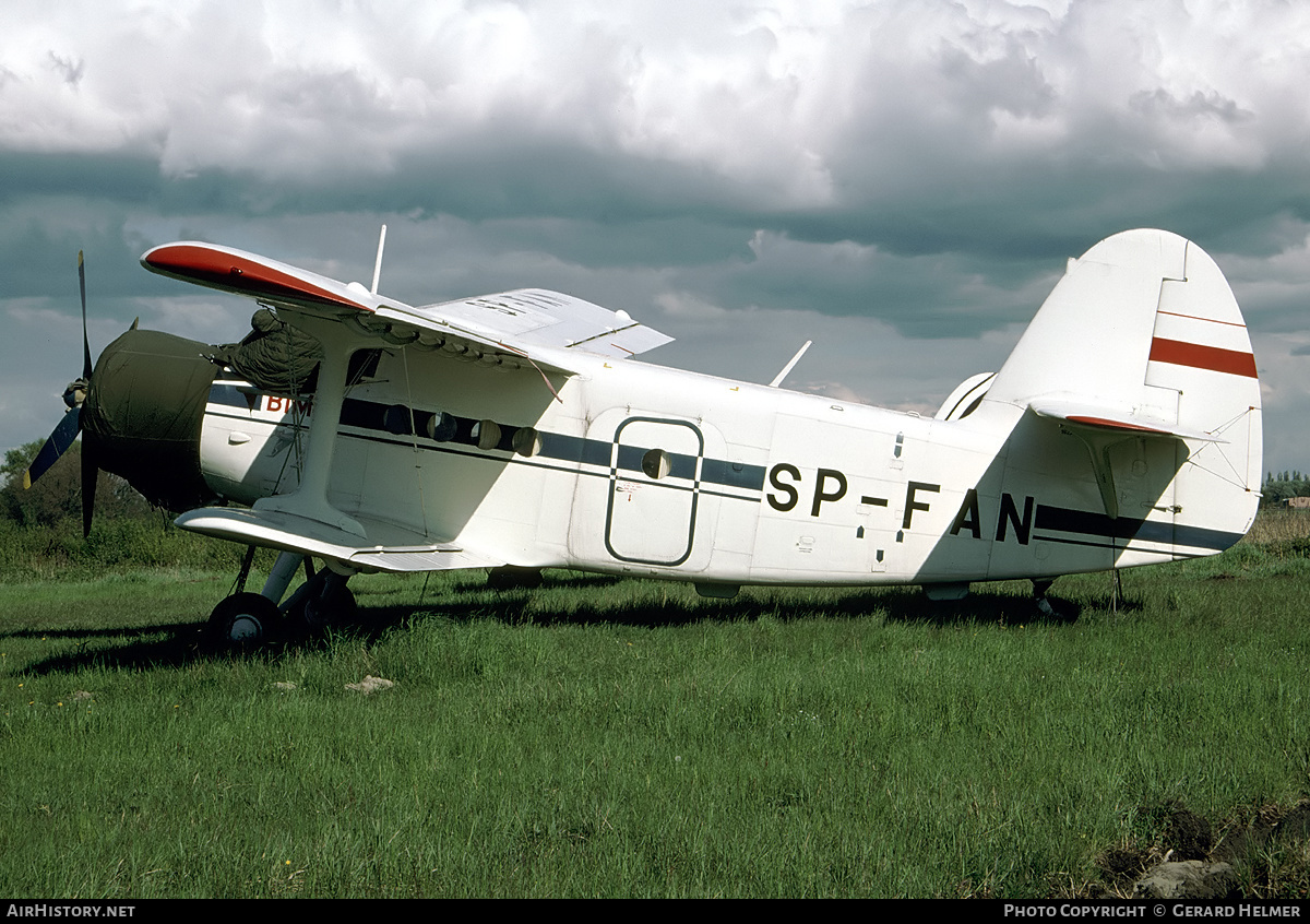 Aircraft Photo of SP-FAN | Antonov An-2TP | AirHistory.net #341224
