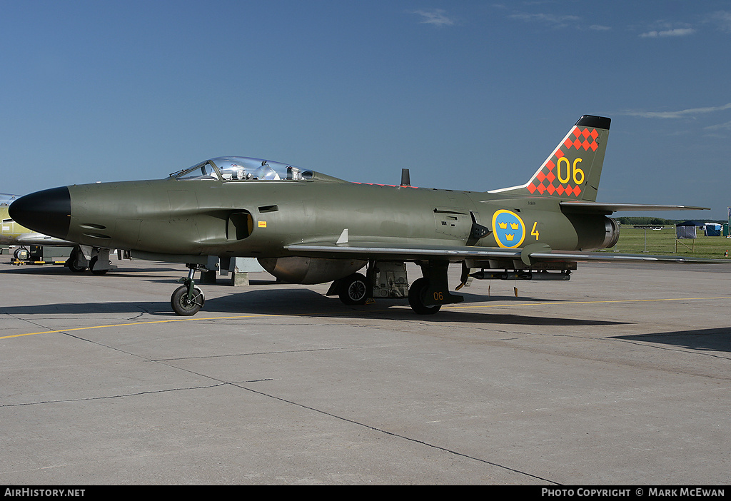 Aircraft Photo of 32606 | Saab J32D Lansen | Sweden - Air Force | AirHistory.net #341227