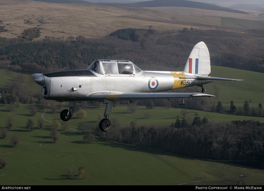 Aircraft Photo of G-ARGG / WD305 | De Havilland DHC-1 Chipmunk Mk22 | UK - Air Force | AirHistory.net #341228