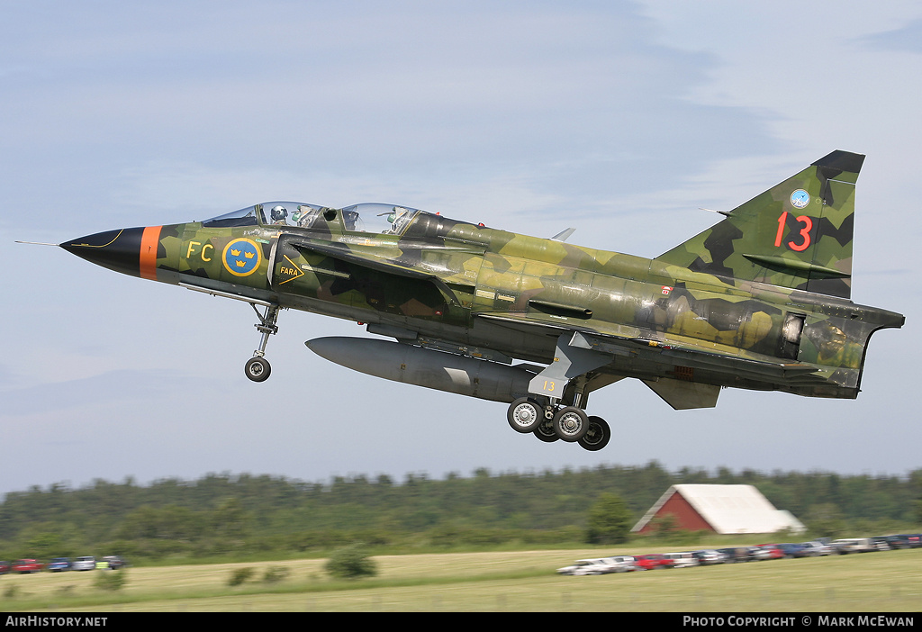 Aircraft Photo of 37813 | Saab Sk37 Viggen | Sweden - Air Force | AirHistory.net #341247