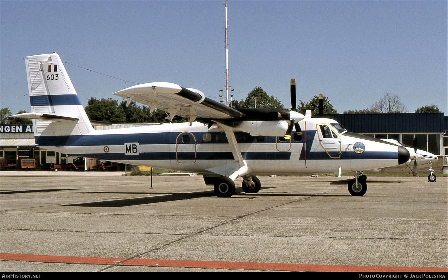 Aircraft Photo of 603 | De Havilland Canada DHC-6-300 Twin Otter | France - Air Force | AirHistory.net #341255