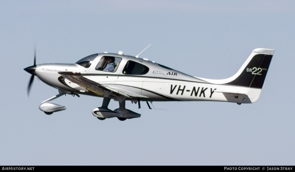 Aircraft Photo of VH-NKY | Cirrus SR-22 G5-GTS | SDA Plumbing Alice Springs | AirHistory.net #341265