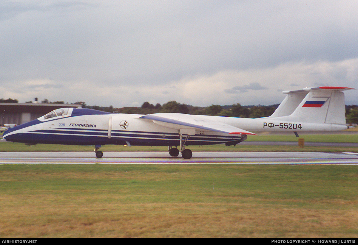 Aircraft Photo of RF-55204 | Myasishchev M-55 Geophysica | AirHistory.net #341287