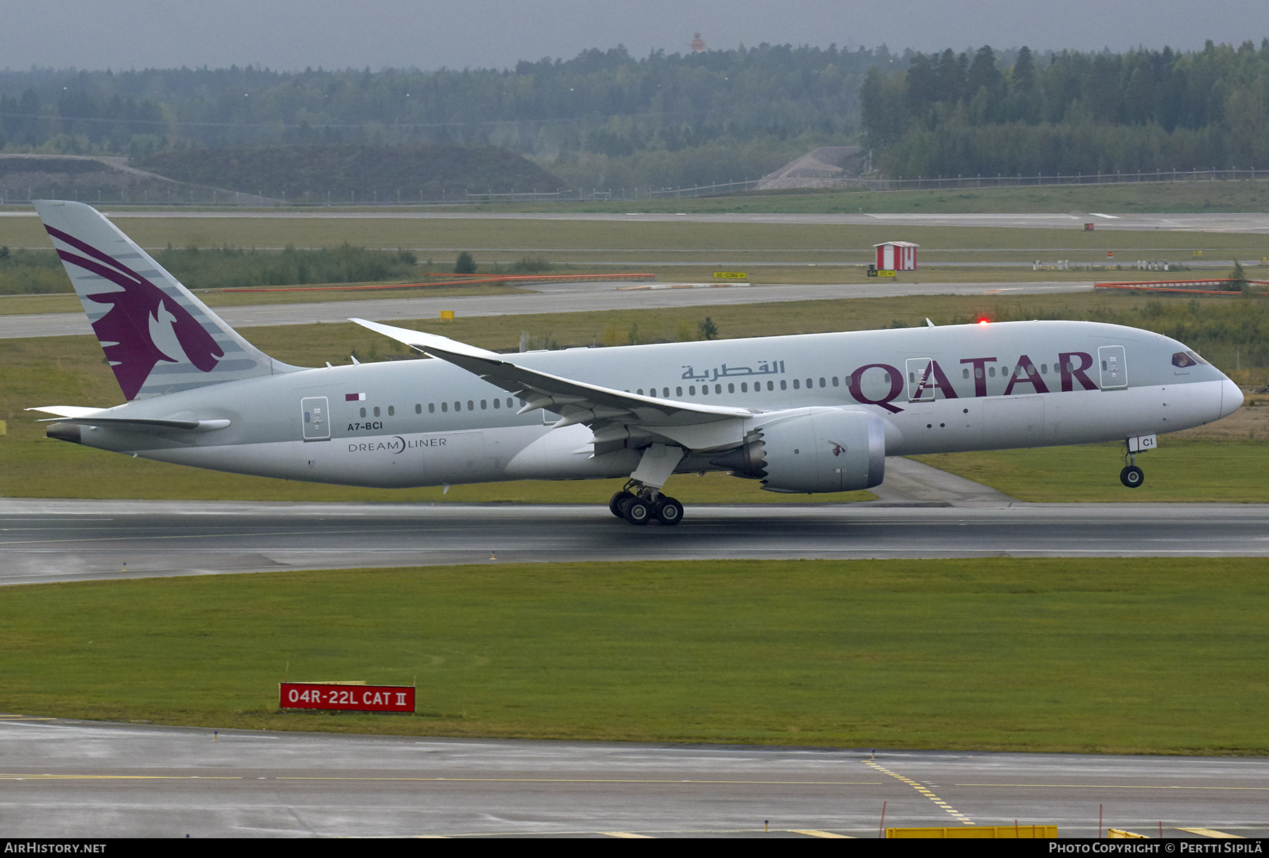 Aircraft Photo of A7-BCI | Boeing 787-8 Dreamliner | Qatar Airways | AirHistory.net #341292