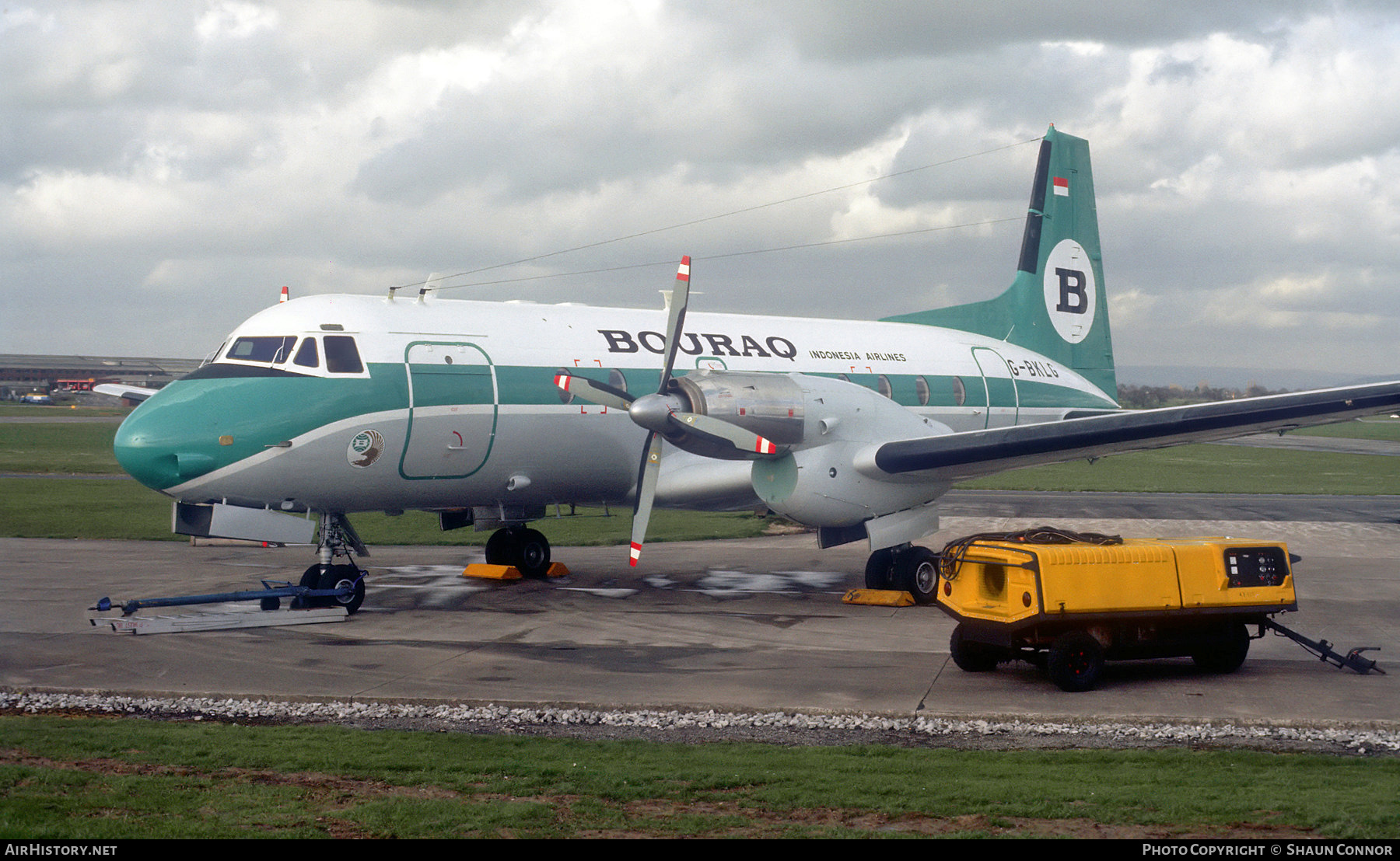 Aircraft Photo of G-BKLG / PK-IHT | British Aerospace BAe-748 Srs2B/402 | British Aerospace | AirHistory.net #341319