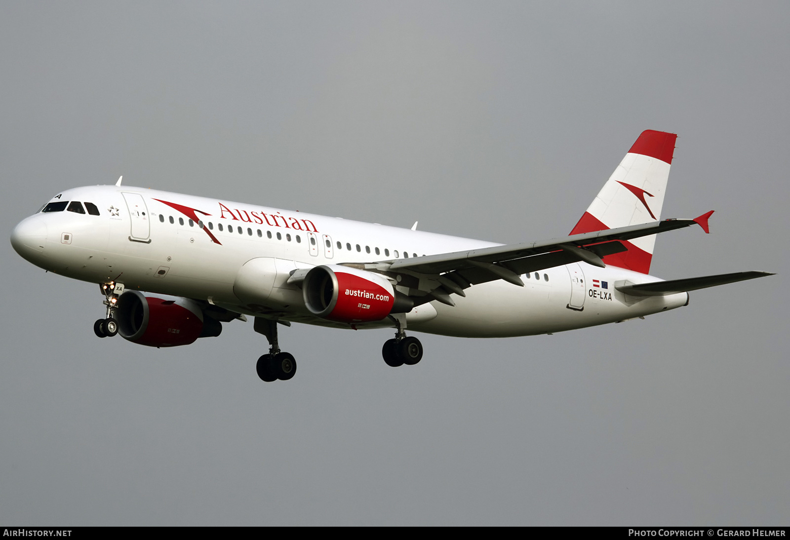 Aircraft Photo of OE-LXA | Airbus A320-216 | Austrian Airlines | AirHistory.net #341320