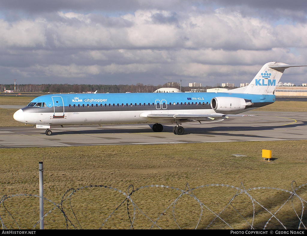 Aircraft Photo of PH-KLG | Fokker 100 (F28-0100) | KLM Cityhopper | AirHistory.net #341329