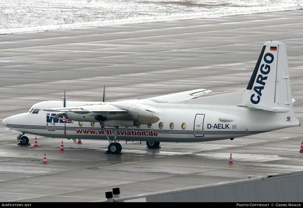 Aircraft Photo of D-AELK | Fokker F27-600RF Friendship | WDL Aviation | AirHistory.net #341333