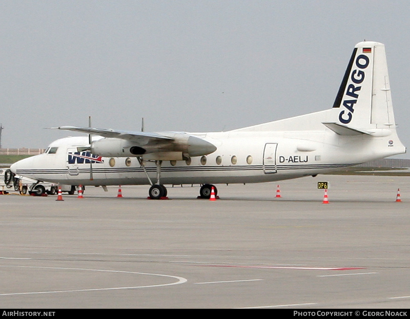 Aircraft Photo of D-AELJ | Fokker F27-600 Friendship | WDL Aviation | AirHistory.net #341338