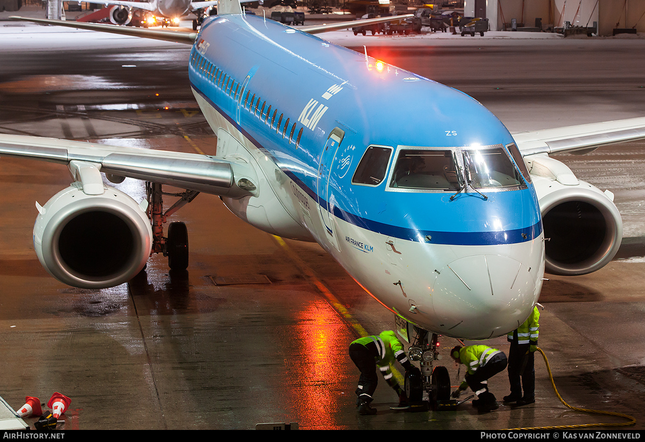 Aircraft Photo of PH-EZS | Embraer 190STD (ERJ-190-100STD) | KLM Cityhopper | AirHistory.net #341350