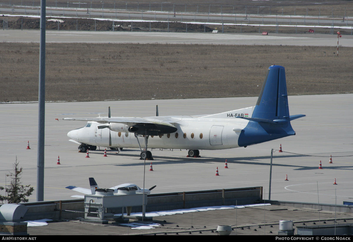 Aircraft Photo of HA-FAB | Fokker F27-500 Friendship | Farnair Europe | AirHistory.net #341359