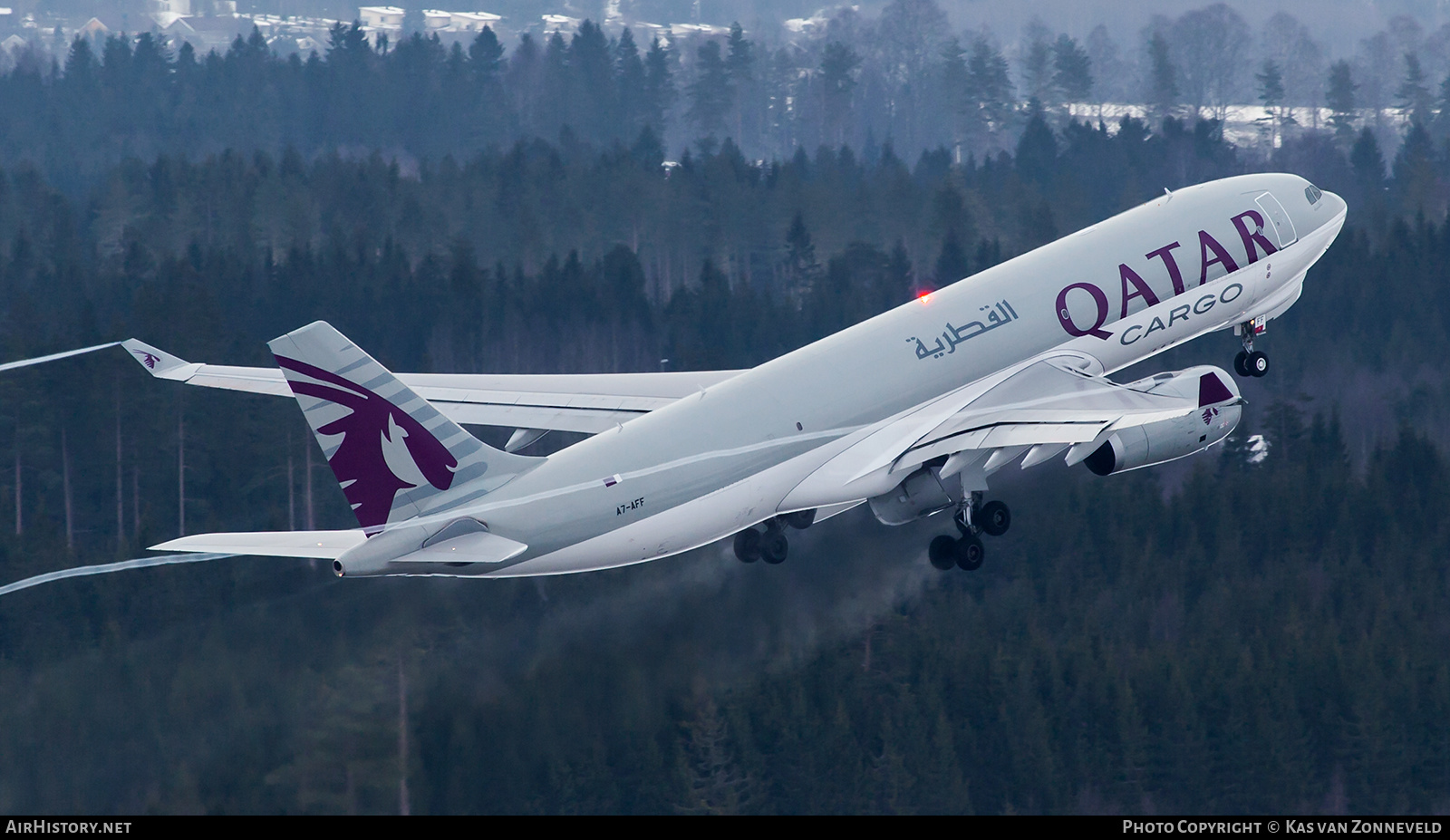 Aircraft Photo of A7-AFF | Airbus A330-243F | Qatar Airways Cargo | AirHistory.net #341374