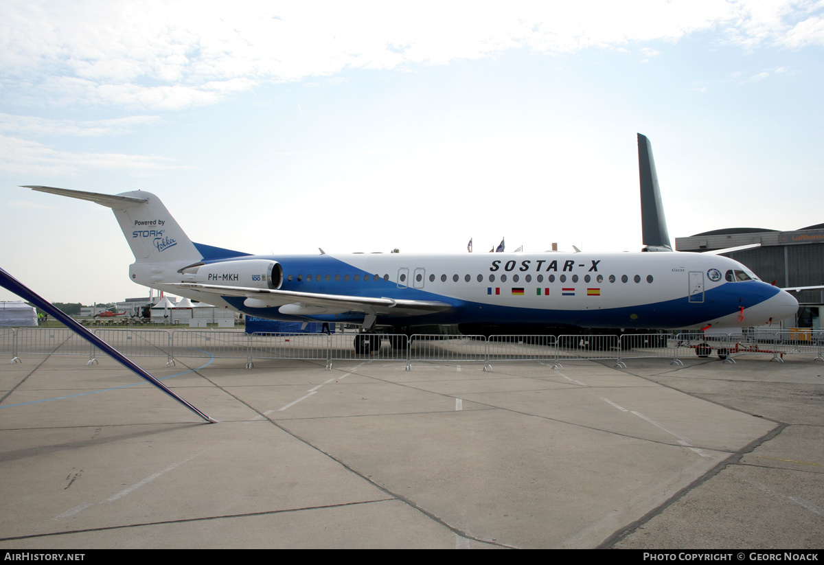 Aircraft Photo of PH-MKH | Fokker 100 (F28-0100) | Sostar-X | AirHistory.net #341375