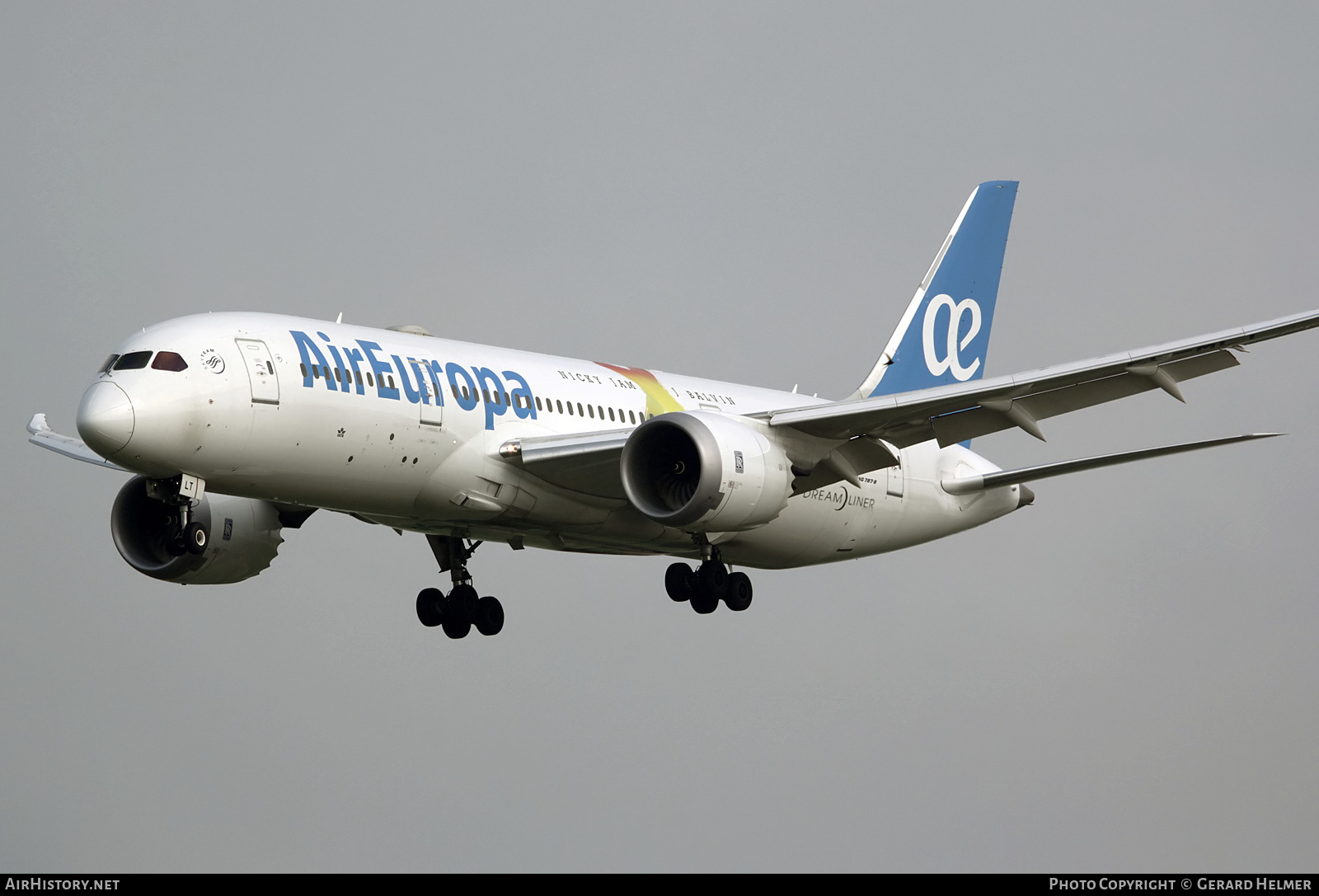Aircraft Photo of EC-MLT | Boeing 787-8 Dreamliner | Air Europa | AirHistory.net #341381