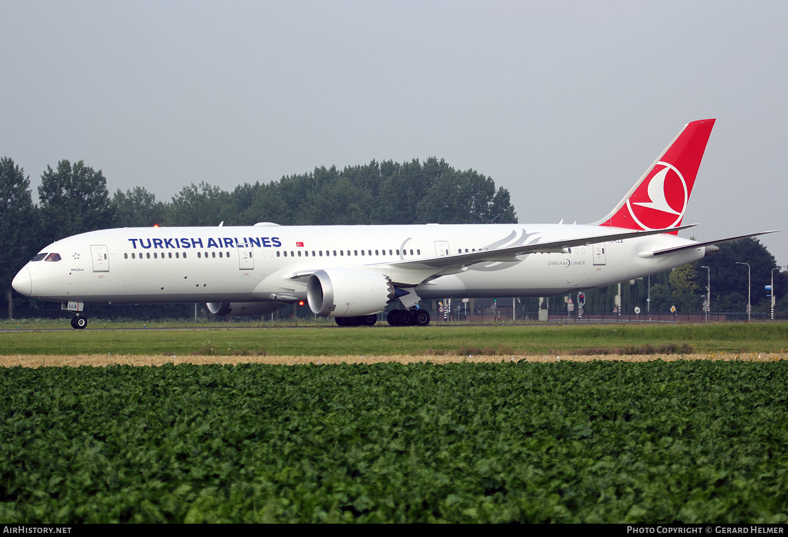 Aircraft Photo of TC-LLA | Boeing 787-9 Dreamliner | Turkish Airlines | AirHistory.net #341383