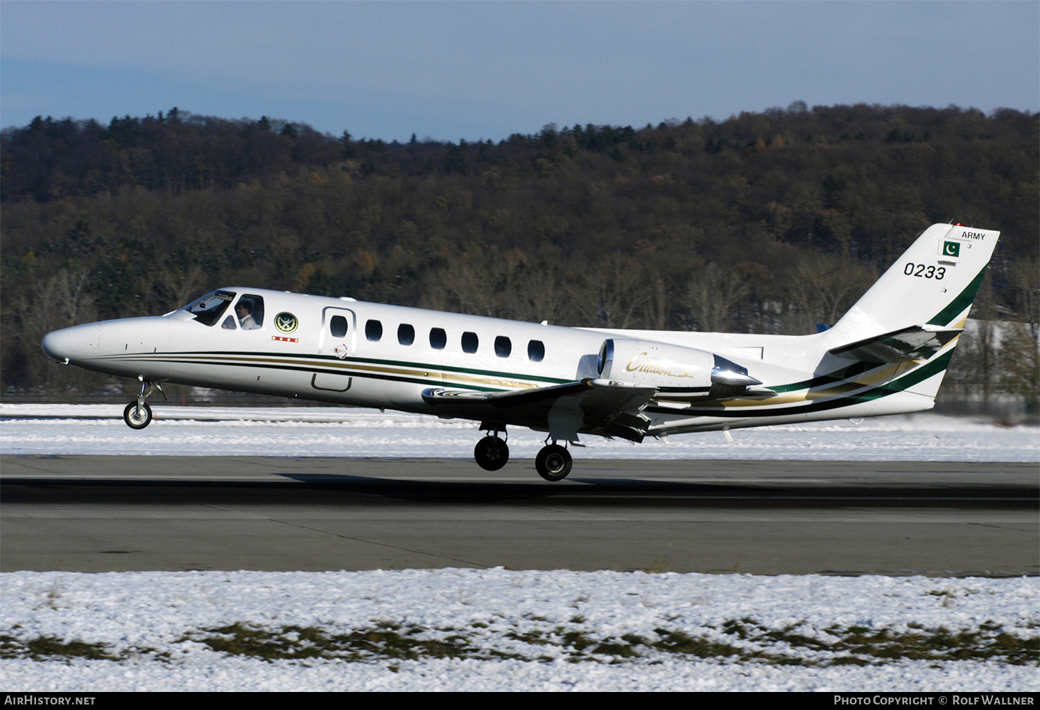 Aircraft Photo of 0233 | Cessna 560 Citation V | Pakistan - Army | AirHistory.net #341393