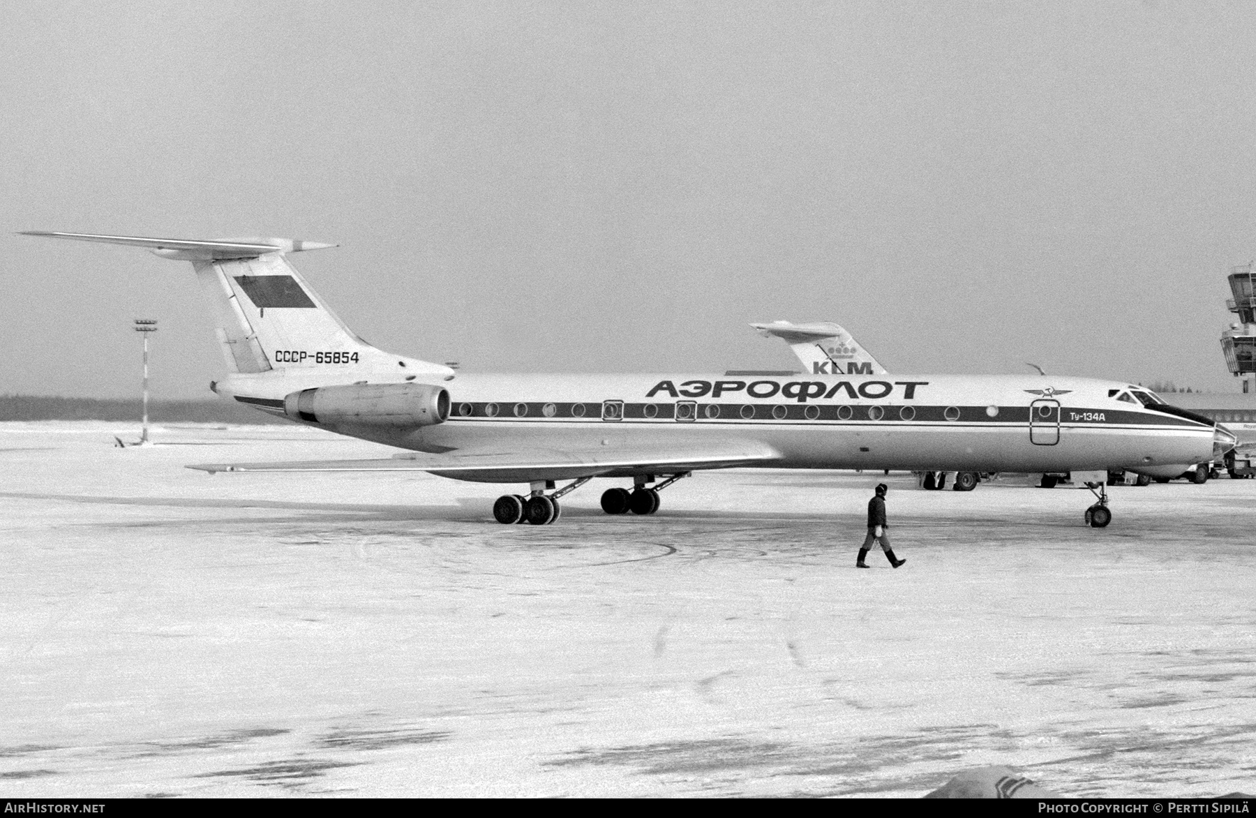 Aircraft Photo of CCCP-65854 | Tupolev Tu-134A | Aeroflot | AirHistory.net #341407