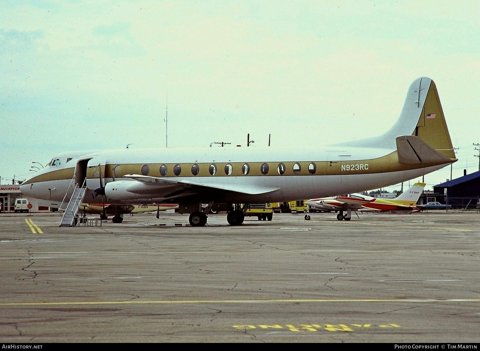 Aircraft Photo of N923RC | Vickers 835 Viscount | Ray Charles Enterprises | AirHistory.net #341411