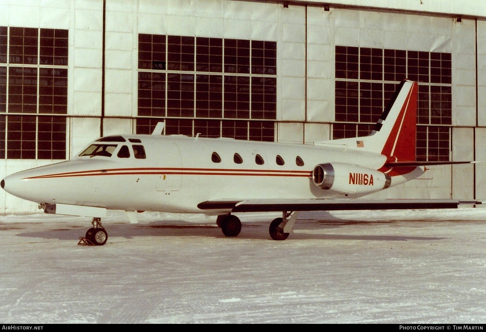 Aircraft Photo of N1116A | North American Rockwell NA-306 Sabreliner 60 | AirHistory.net #341416