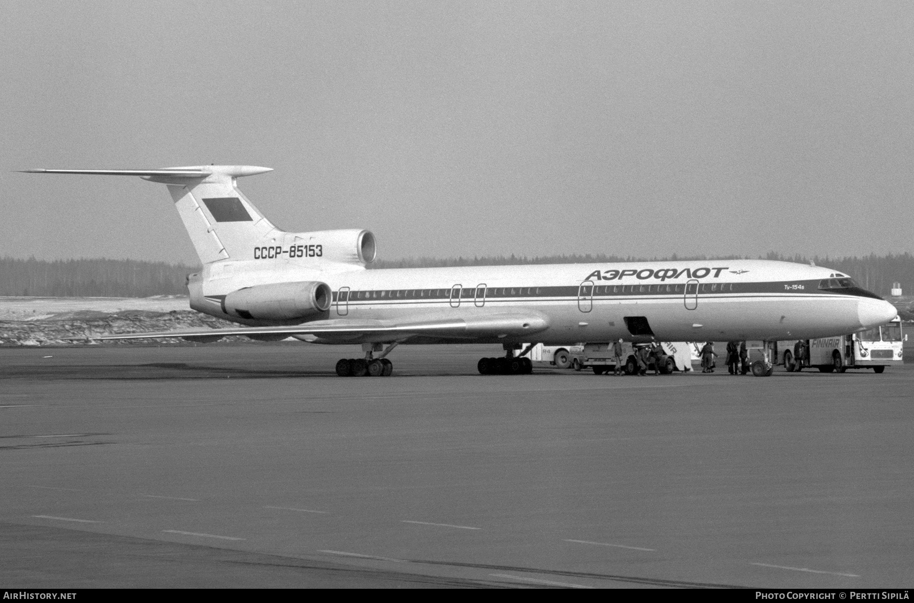 Aircraft Photo of CCCP-85153 | Tupolev Tu-154B | Aeroflot | AirHistory.net #341420