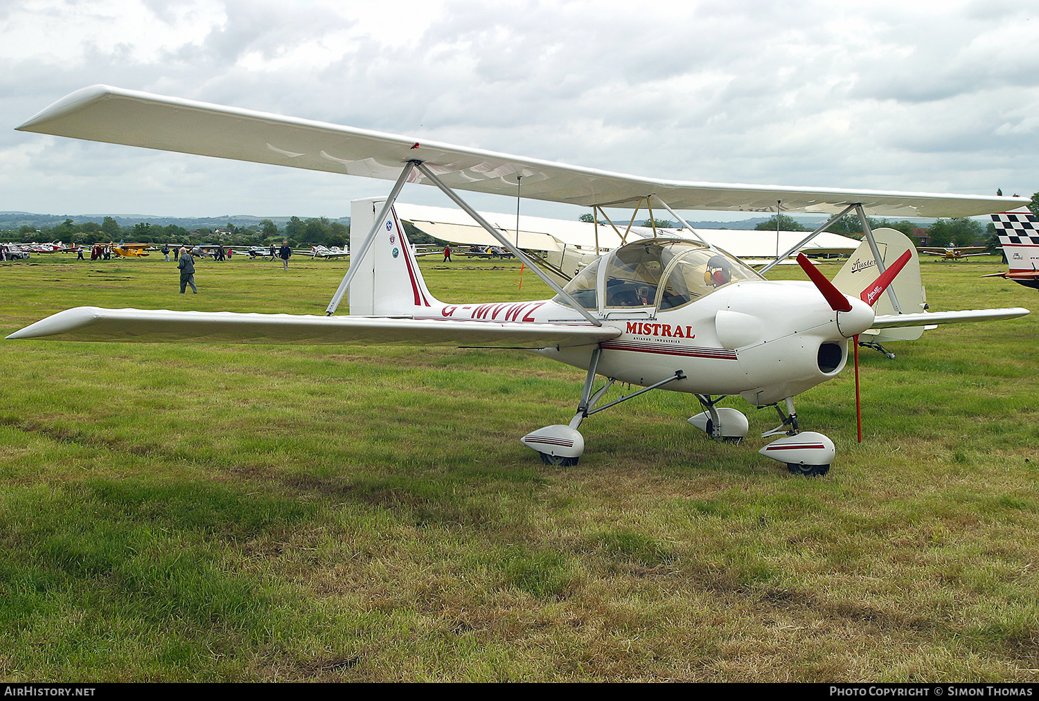 Aircraft Photo of G-MVWZ | Aviasud AE-206 Mistral | AirHistory.net #341431