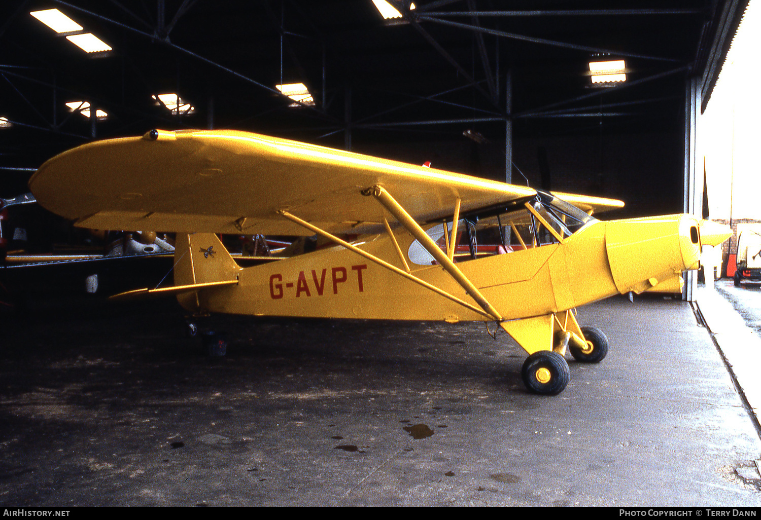 Aircraft Photo of G-AVPT | Piper PA-18-150 Super Cub | The Tiger Club | AirHistory.net #341435
